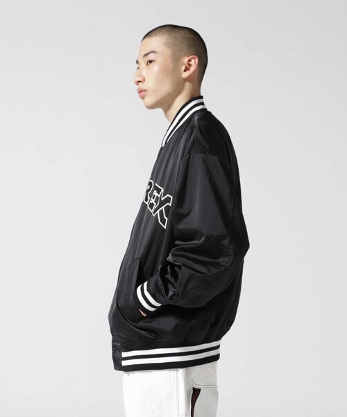 AVIREX(アヴィレックス)の「《REBUILD COLLECTION》サテン スタジアム ジャケット / SATIN STADIUM JACKET(ジャケット/アウター・ブラック/ネイビー/バーガンディ・F/M/L/XL/2XL)」の18枚目の写真