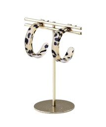 3coins | アニマル柄フープピアス(ピアス（両耳用）)