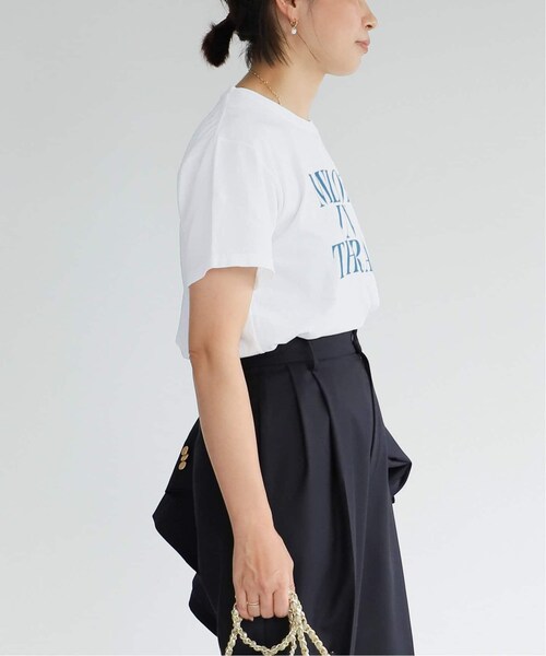 美品！ドゥーズィエムクラスシャイニーシャツ MUSE de Deuxieme classe（ミューズデドゥーズィエムクラス）の