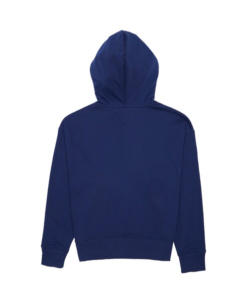 TOMMY HILFIGER(トミーヒルフィガー)の「타미힐피거 플리스 BF 후드티 딥블루 TP2T0125-DBL(その他・NAVY・S/M/L/XL)」の2枚目の写真