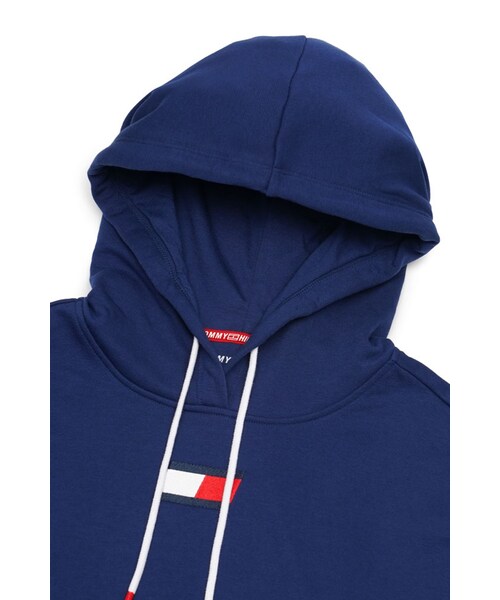 TOMMY HILFIGER(トミーヒルフィガー)の「타미힐피거 플리스 BF 후드티 딥블루 TP2T0125-DBL(その他・NAVY・S/M/L/XL)」の3枚目の写真