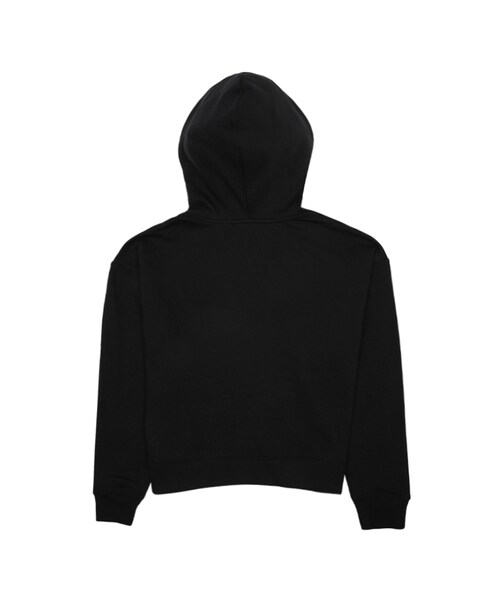 TOMMY HILFIGER（トミーヒルフィガー）の「타미힐피거 L/S 드롭 숄더 후드티 블랙 TP2T0123-BLK（その他・BLACK・S/M/L/XL）」の2枚目の写真