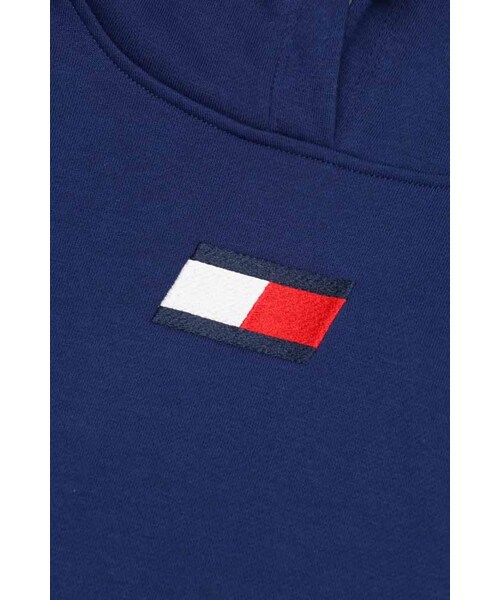 TOMMY HILFIGER（トミーヒルフィガー）の「타미힐피거 L/S 드롭 숄더 후드티 딥블루 TP2T0123-DBL（その他・NAVY・S/M/L/XL）」の4枚目の写真