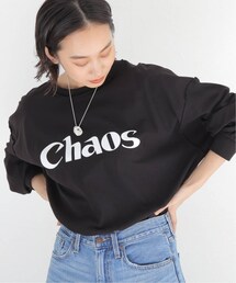 journal standard L'essage（ジャーナルスタンダードレサージュ）の「《予約》CHAOS L/ST-SHIRTS：カットソー（トップス）」