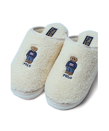 POLO | [폴로] 케일리 베어 부클 스커프 크림 RF103879W