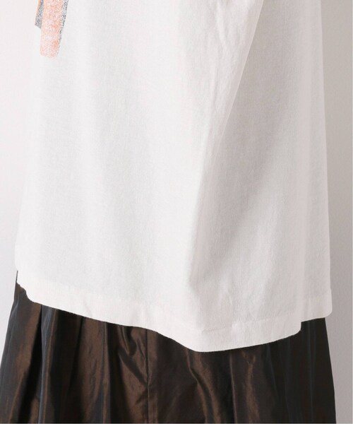 IENA(イエナ)の「【KURO/クロ 】ROUND SHAPE DYED TEE ERA Tシャツ(その他・ホワイト/フリー)」の13枚目の写真