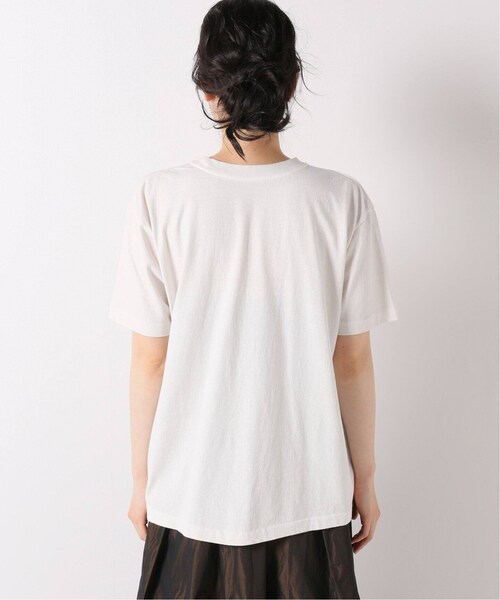IENA(イエナ)の「【KURO/クロ 】ROUND SHAPE DYED TEE ERA Tシャツ(その他・ホワイト/フリー)」の6枚目の写真