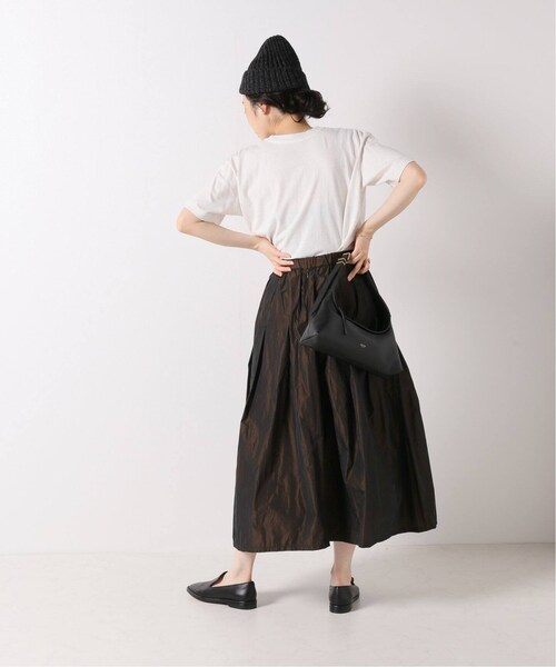 IENA(イエナ)の「【KURO/クロ 】ROUND SHAPE DYED TEE ERA Tシャツ(その他・ホワイト/フリー)」の3枚目の写真