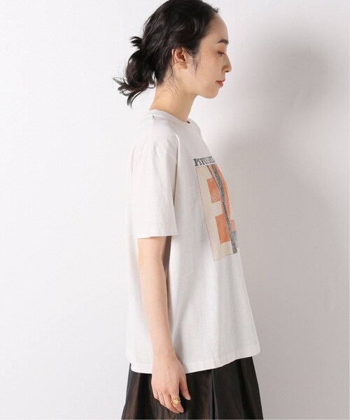 IENA(イエナ)の「【KURO/クロ 】ROUND SHAPE DYED TEE ERA Tシャツ(その他・ホワイト/フリー)」の7枚目の写真