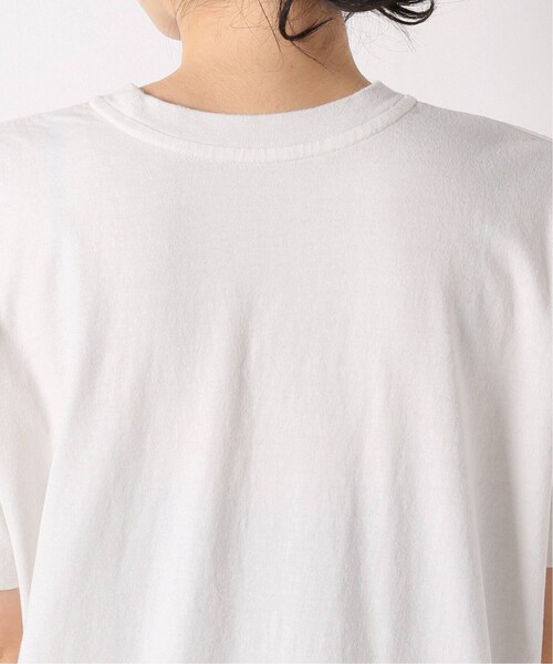 IENA(イエナ)の「【KURO/クロ 】ROUND SHAPE DYED TEE ERA Tシャツ(その他・ホワイト/フリー)」の8枚目の写真