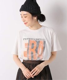 IENA（イエナ）の「【KURO/クロ 】ROUND SHAPE DYED TEE ERA Tシャツ（その他）」