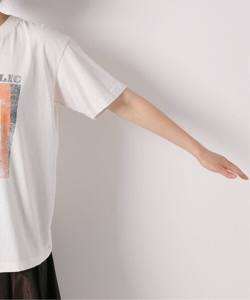 IENA(イエナ)の「【KURO/クロ 】ROUND SHAPE DYED TEE ERA Tシャツ(その他・ホワイト/フリー)」の10枚目の写真