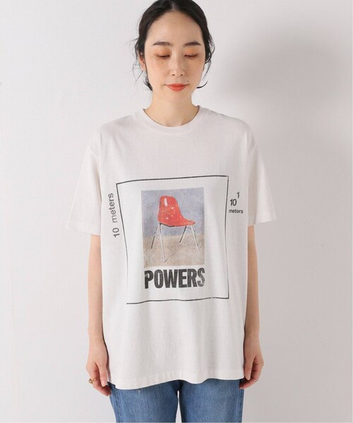 IENA（イエナ）の「【KURO/クロ 】ROUND SHAPE DYED TEE POWERS