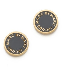 Marc by Marc Jacobs | Marc by Marc Jacobs Enamel Logo Disc Stud Earrings(ピアス（両耳用）)