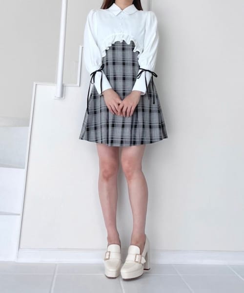 TITTY&CO.（ティティーアンドコー）の「【TITTY&CO.】リボンスリーブ