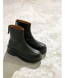 Ungrid | ミドル丈ジップデザインブーツ(シューズ)