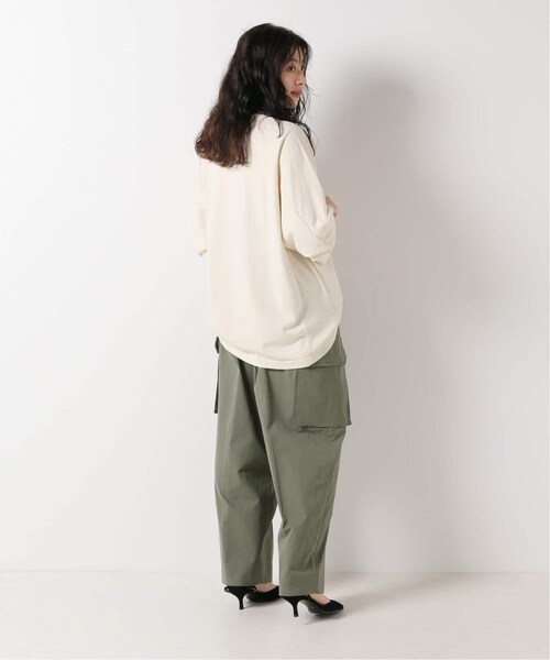 IENA(イエナ)の「【blurhms/ブラームス】Super Wide 6P スラックス(その他・ブラック/XS/S)」の6枚目の写真