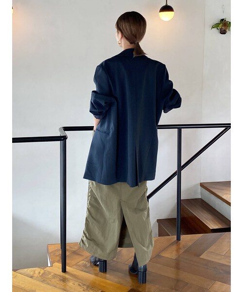 Ungrid(アングリッド)の「ギャザーミリタリースカート(スカート・ブラック/カーキ・F)」の18枚目の写真