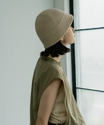 Kastane | 【WHIMSIC】KNIT METRO HAT(ハット)