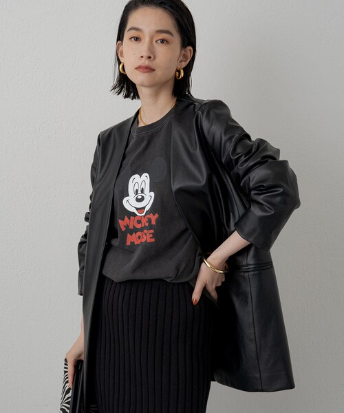 LOUNGEDRESS（ラウンジドレス）の「フェイクレザージャケット（ノー