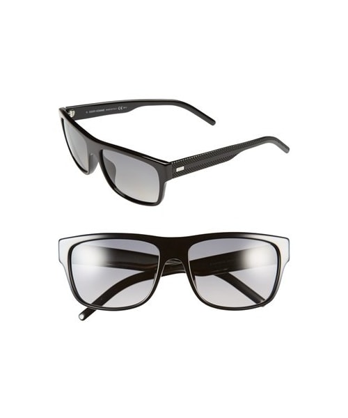 Christian Dior(クリスチャンディオール)の「Christian Dior 57mm Polarized Sunglasses(サングラス・メンズ・Black)」の2枚目の写真