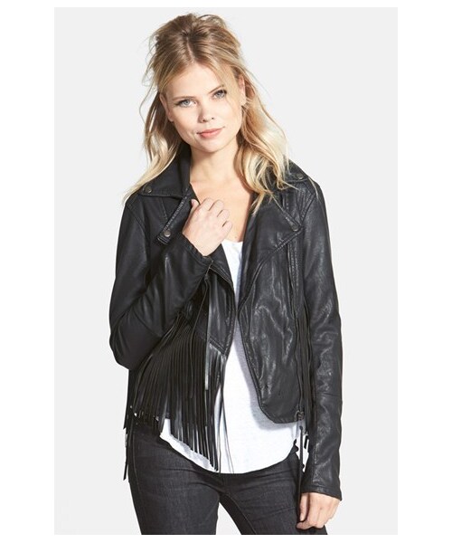 Blank NYC（-）の「BLANKNYC 'Let It Ride' Faux Leather Jacket（ライダースジャケット・レディース・Black・Regular Large/Regular X-Small/Regular Medium/Regular Small）」の3枚目の写真