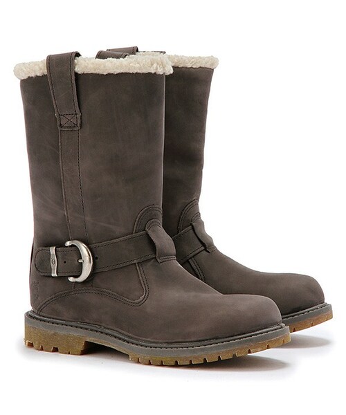 Timberland(ティンバーランド)の「ネリー プルオン ウォータープルーフ ブーツ(ブーツ・レディース・グレー・23.5cm)」の1枚目の写真