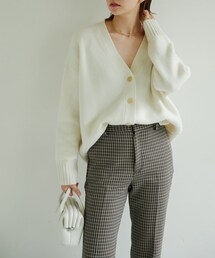 GALLARDAGALANTE（ガリャルダガランテ）の「【Drawing Numbers】接結ルーズVネックカーディガン（カーディガン/ボレロ）」