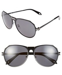 GIVENCHY | Givenchy Metal Aviator 57mm Sunglasses(サングラス)