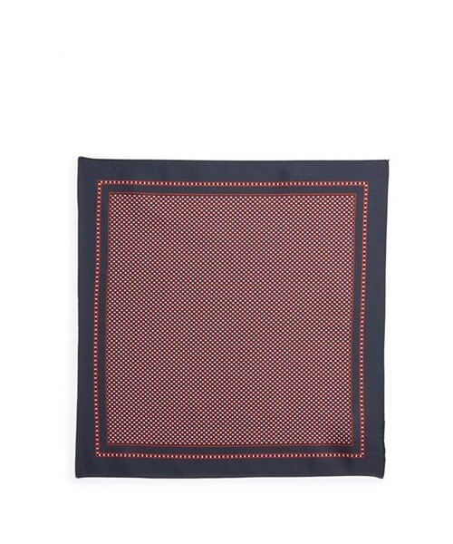 HUGO BOSS（ヒューゴボス）の「BOSS HUGO BOSS Geometric Silk Pocket Square（手袋・メンズ・Bright Red）」の2枚目の写真