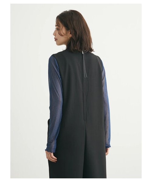 Green Parks(グリーンパークス)の「・ELENCARE DUE スキッパーオールインワン(オールインワン・サロペット・ブラック/ブラウン・F)」の17枚目の写真