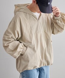 DISCOAT（ディスコート）の「ナイロンアノラックパーカー（シャツ/ブラウス）」