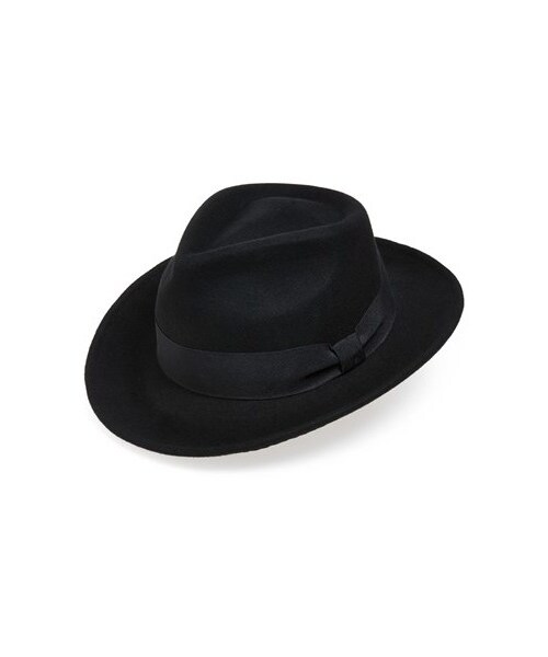 GOORIN BROS.(グーリンブラザーズ)の「Glory Hats by Goorin Wool Fedora(帽子・メンズ・Black・Small/Medium/Large/X-Large)」の2枚目の写真