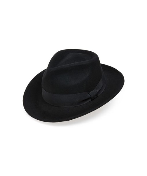 GOORIN BROS.(グーリンブラザーズ)の「Glory Hats by Goorin Wool Fedora(帽子・メンズ・Black・Small/Medium/Large/X-Large)」の1枚目の写真