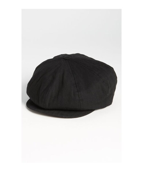 BRIXTON（ブリクストン）の「Brixton 'Brood' Driving Cap（帽子・メンズ・Black Herringbone・X-Large/Large/Medium）」の2枚目の写真
