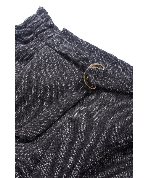 ORENDA（オレンダ）の「粉領必備金屬環扣長褲（パンツ・レディース・黑・F）」の8枚目の写真