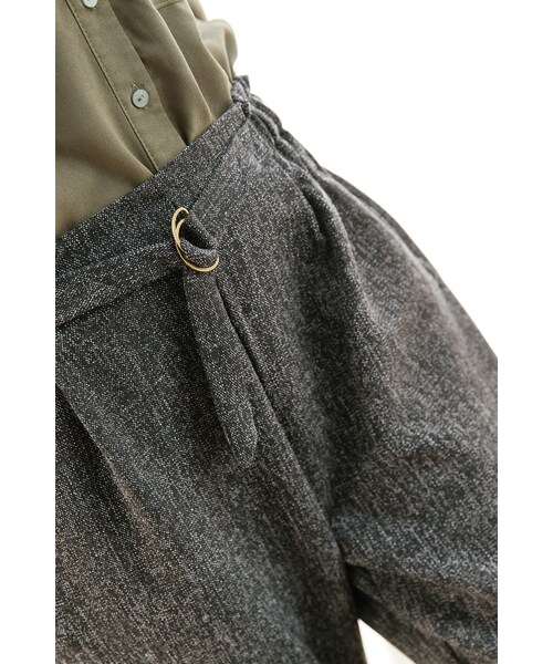 ORENDA（オレンダ）の「粉領必備金屬環扣長褲（パンツ・レディース・黑・F）」の6枚目の写真