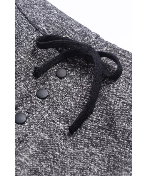 ORENDA（オレンダ）の「運動感抽繩造型長褲（パンツ・レディース・麻灰・F）」の8枚目の写真