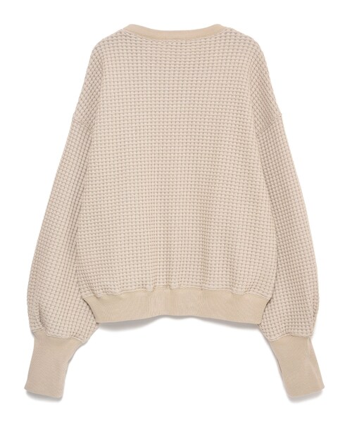 BIG WAFFLE PULLOVER
