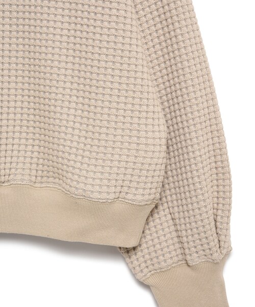 BIG WAFFLE PULLOVER