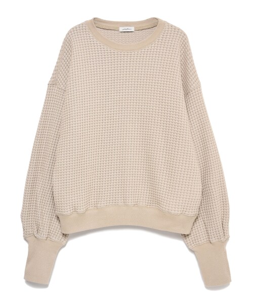 BIG WAFFLE PULLOVER