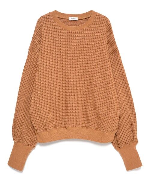 BIG WAFFLE PULLOVER