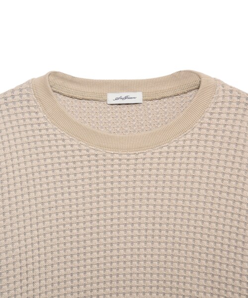 BIG WAFFLE PULLOVER