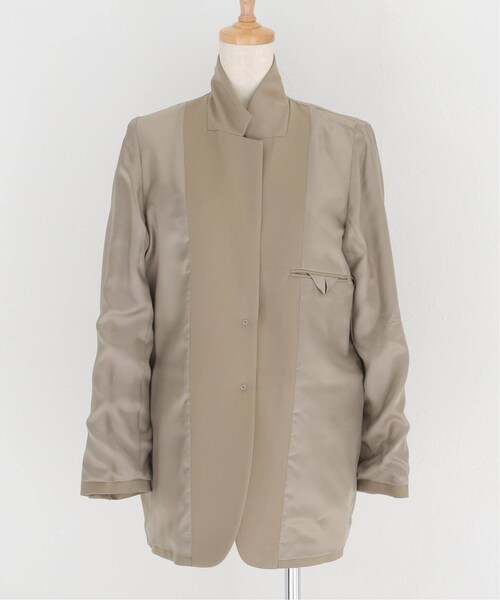 MUSE de Deuxieme classe(ミューズデドゥーズィエムクラス)の「【Col Pierrot/コルピエロ】Wool ジャケット(その他・ベージュ/フリー)」の18枚目の写真