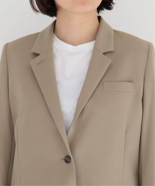 MUSE de Deuxieme classe(ミューズデドゥーズィエムクラス)の「【Col Pierrot/コルピエロ】Wool ジャケット(その他・ベージュ/フリー)」の9枚目の写真