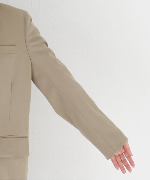 MUSE de Deuxieme classe(ミューズデドゥーズィエムクラス)の「【Col Pierrot/コルピエロ】Wool ジャケット(その他・ベージュ/フリー)」の11枚目の写真