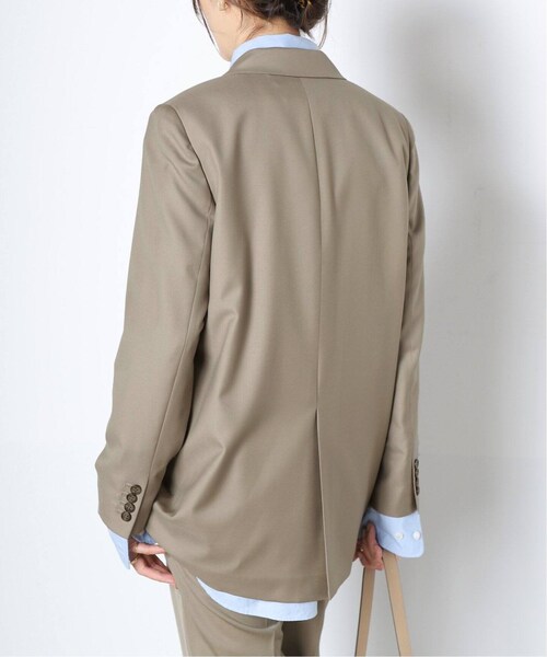 MUSE de Deuxieme classe(ミューズデドゥーズィエムクラス)の「【Col Pierrot/コルピエロ】Wool ジャケット(その他・ベージュ/フリー)」の3枚目の写真