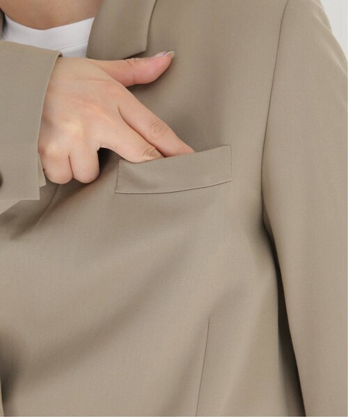 MUSE de Deuxieme classe(ミューズデドゥーズィエムクラス)の「【Col Pierrot/コルピエロ】Wool ジャケット(その他・ベージュ/フリー)」の13枚目の写真