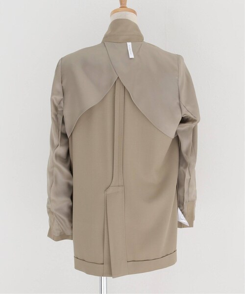MUSE de Deuxieme classe(ミューズデドゥーズィエムクラス)の「【Col Pierrot/コルピエロ】Wool ジャケット(その他・ベージュ/フリー)」の19枚目の写真