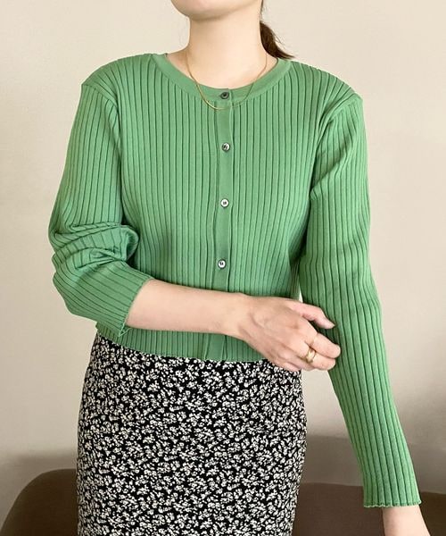 LOWRYSFARM tomoneプロデュース2WAY puripuriカーデ 2waypuripuri